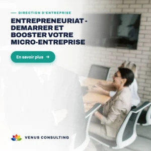 Entrepreneuriat - demarrer et booster votre micro-entreprise