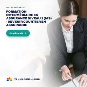 Formation intermédiaire en assurance Niveau 1 (IAS) - Devenir courtier en assurance