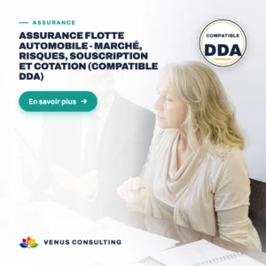 Assurance flotte automobile - marché, risques, souscription et cotation (Compatible DDA)