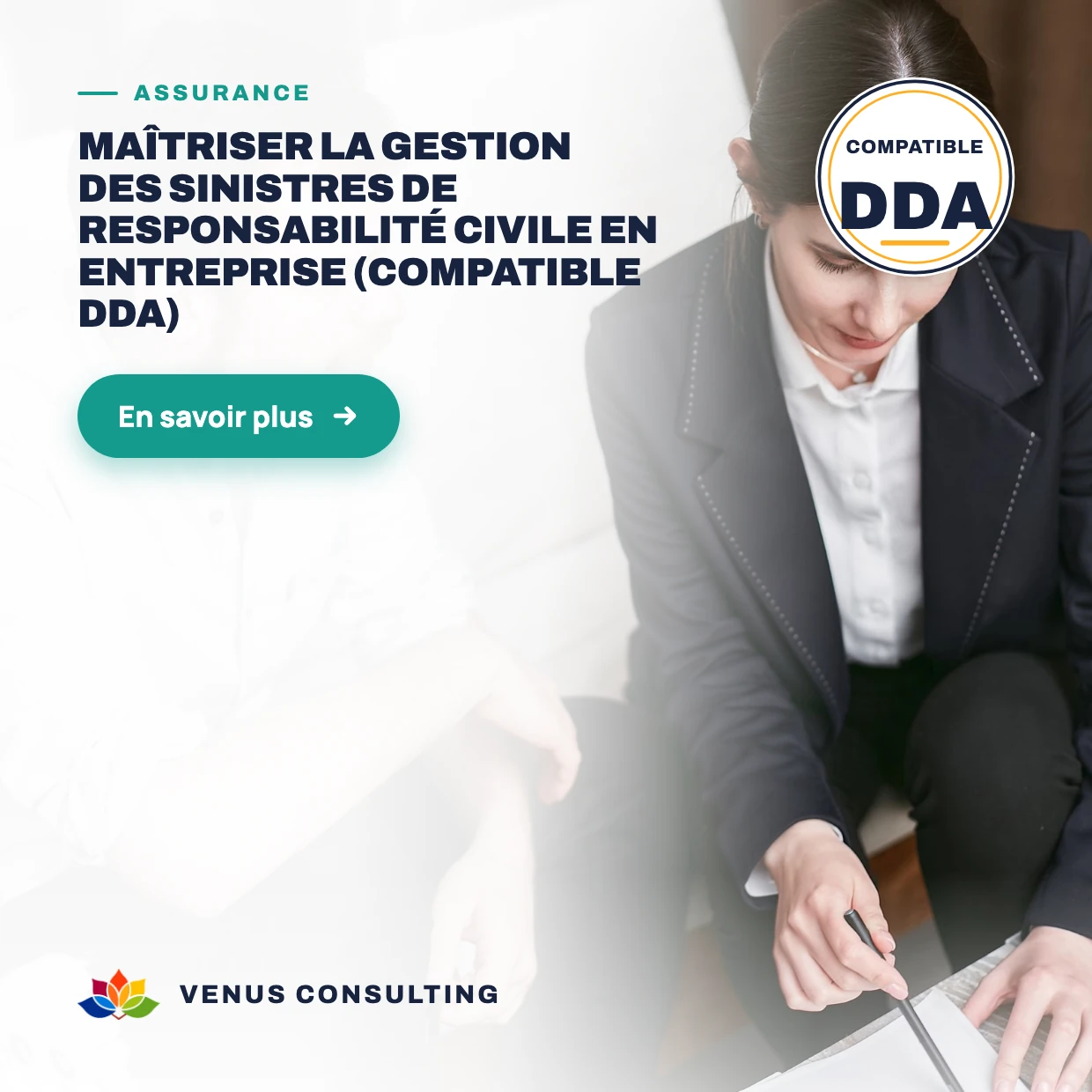 Maîtriser la gestion des sinistres de responsabilité civile en entreprise (Compatible DDA)