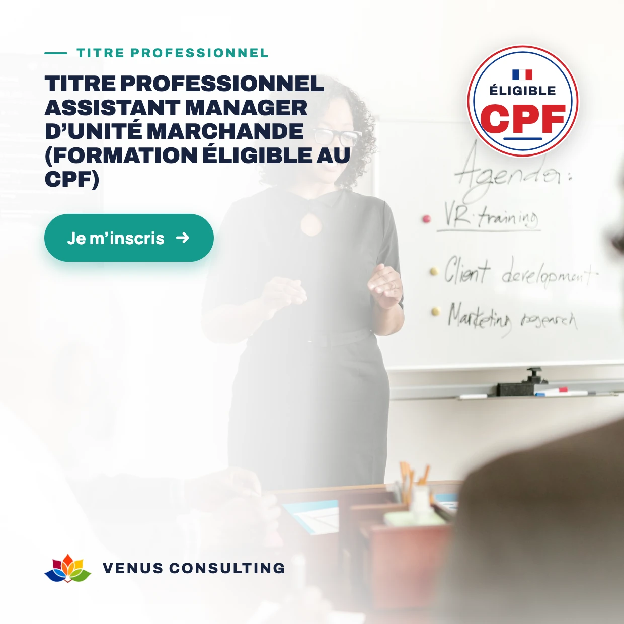 Titre professionnel Assistant Manager d'Unité Marchande (Formation éligible au CPF)