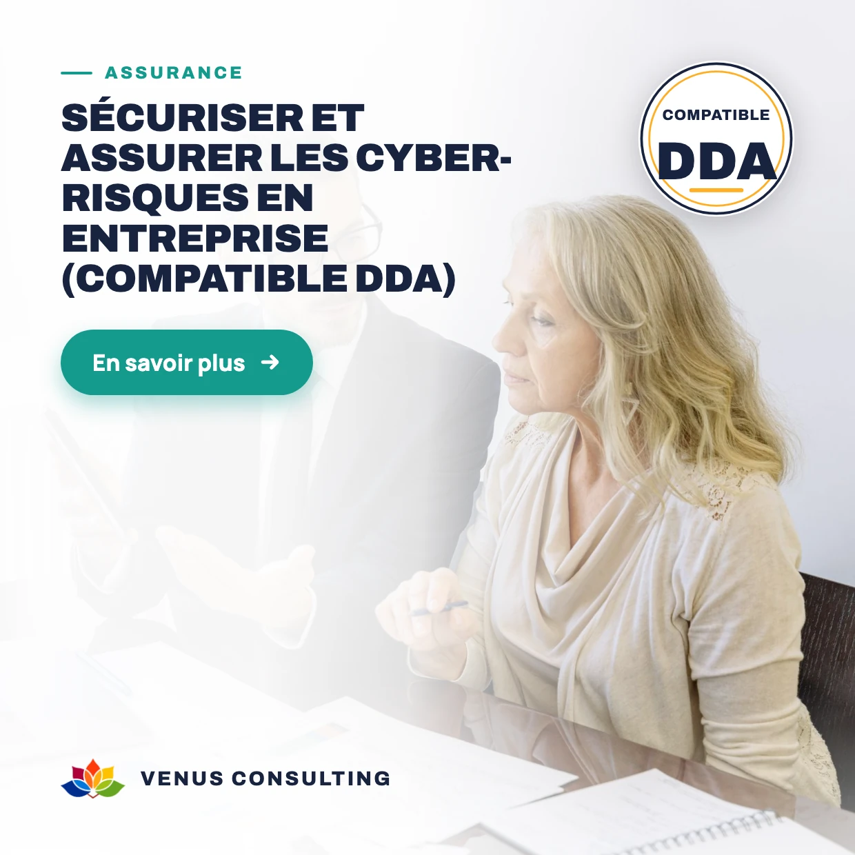 Sécuriser et assurer les cyber-risques en entreprise (Compatible DDA)