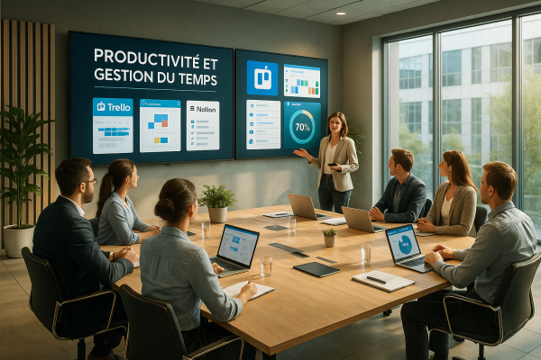 Productivité et gestion du temps avec les outils numériques