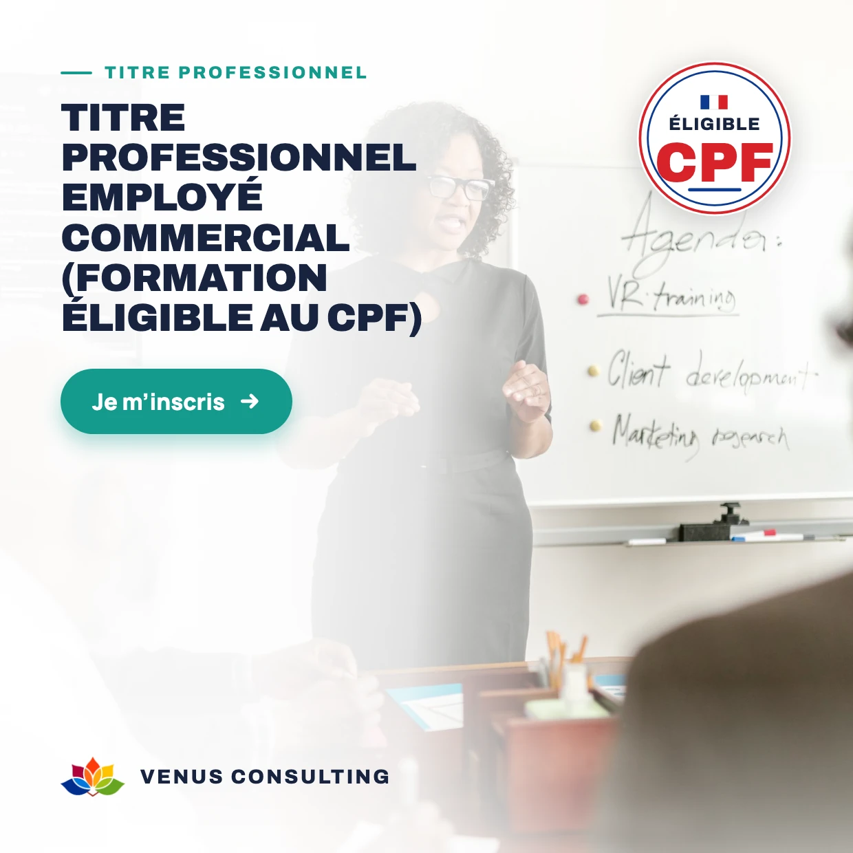 Titre professionnel Employé Commercial (Formation éligible au CPF)