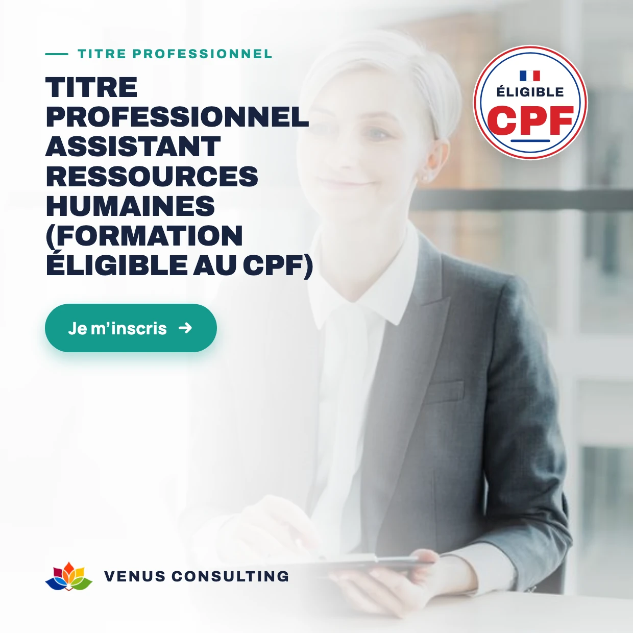 Titre professionnel Assistant ressources humaines (Formation éligible au CPF)