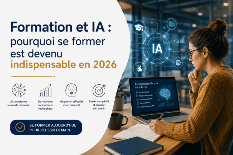 Formation et IA : pourquoi se former est devenu indispensable en 2026