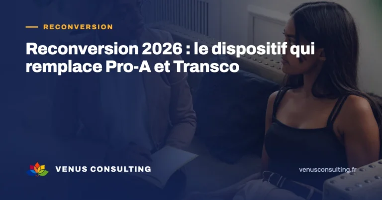 Reconversion professionnelle : le nouveau dispositif 2026