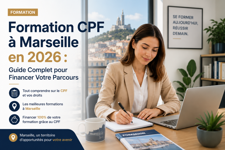 Formation CPF à Marseille en 2026, guide complet pour financer votre parcours